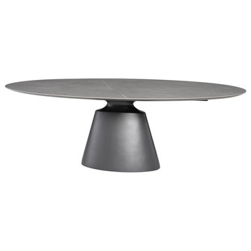 Taji Grey Ceramic Dining Table, HGNE324