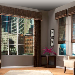 Horizons Natural Woven Shades - Window Treatments