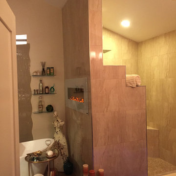 Traditional Master Bath Remodel | Walk in Shower