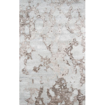 Millenia High/Low, Hand-Tufted Rug, Gray, 2'x3'