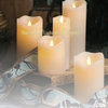 Everlasting Glow Motion Flame Candle, 8" Tall