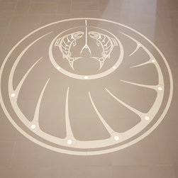 Custom Commercial Porcelain Medallion - Wall And Floor Tile
