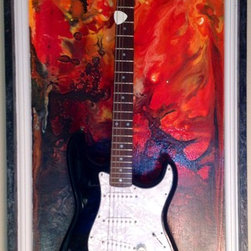 Guitar Display Cases / Shadow Boxes - Wall Decor