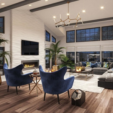 MODERN LIVING ROOM