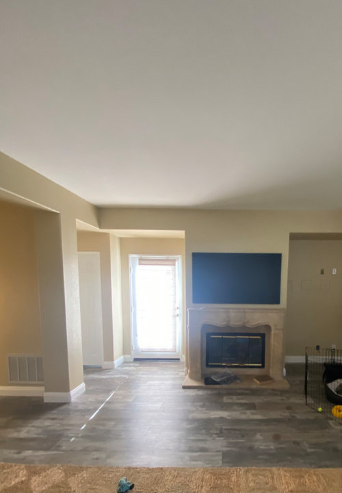 Is TV too close to fireplace?