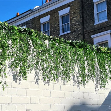 Ugly Brick Wall gets a Facelift