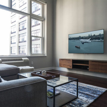 Home Office & Man Cave in Hoboken's Hudson Tea