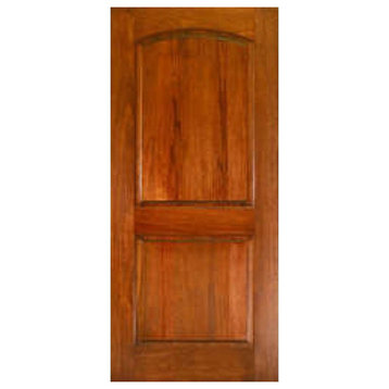 Mahogany Arched Door, 32"x80"x1.75"