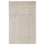Jaipur - Jaipur Living Oland Handmade Solid White/Brown Area Rug, 9'x12' - The tweed-inspired pattern of this contemporary area rug offers understated visual texture, while the hand-tufted wool construction presents a soft feel and timeless look. A multi-tone design of light gray, tan, and brown creates a sophisticated statement on this chic layer.