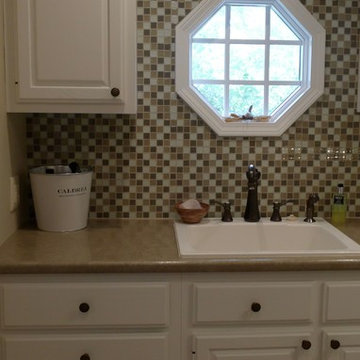 Spacious kitchen with room to entertain.