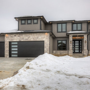 Custom 2-story walk-out home