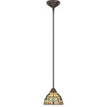 Quoizel Lighting - Kami 1-Light Mini-Pendant, Vintage Bronze - At Quoizel, we create more than lighting and home accessories. We create timeless pieces designed with you in mind. Vintage Bronze Finish