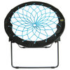 Zenithen IC544S-TV04 Bunjo Bungee Dish Chair, Teal