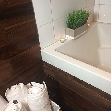 Outremont bathroom and kitchen project