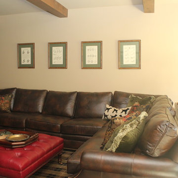Flint Hills National Golf Inspired Family Room