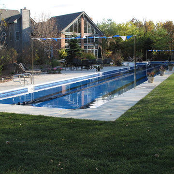 Worlds Longest Vinyl Liner Pool (165' Olympic Pool)