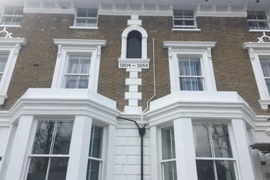 This is an example of a traditional home in London.
