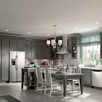 KraftMaid: Maple Recessed Door In Greyloft