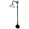 Tiffany Style Old Fashioned Reading Floor Lamp, 62" Tall