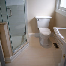 Basement bathroom