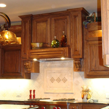 Kitchen Remodel - Oversize Wood Hood