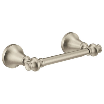Moen YB0508 Colinet Wall Mounted Pivoting Toilet Paper Holder - Brushed Nickel