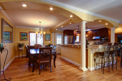 Inspiration for a mid-sized timeless home design remodel in Denver