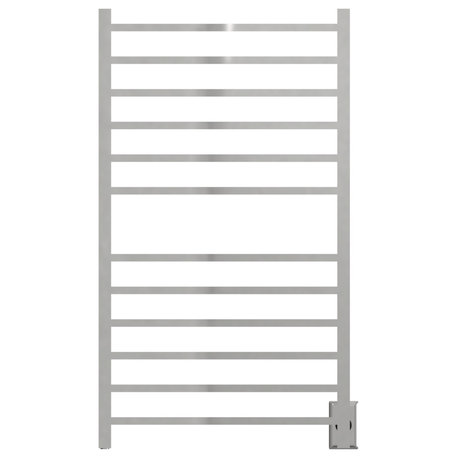 Radiant Square Large Towel Warmer, Polished