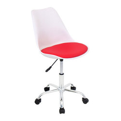 Lumisource Petal Office Chair - SKU: OFC-PTL W+W - Office Chairs