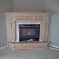 Corner Fireplace - Indoor Fireplaces