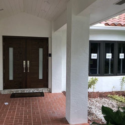 Viney Residence in Kendall - Front Doors