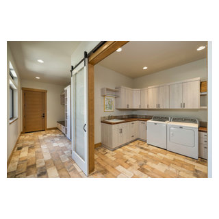 Aspen Lakes Award Winning Tour Home - Traditional - Laundry Room ...