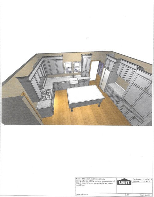 Two different countertops in Kitchen?