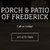 Porch & Patio of Frederick