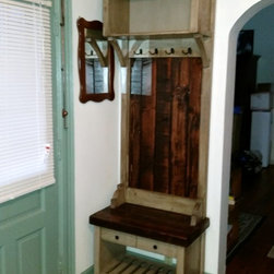 Entry Hall Tree Bench - Furniture