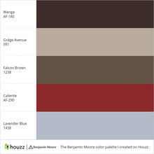 Paint palette for kitchens