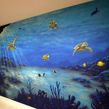 All Sea Life Murals and Painting Projects over the years by Mural Art LLC