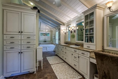 Bathroom - french country bathroom idea in Tampa