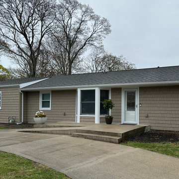 Sayville Siding - Pebblestone Shakes & Clapboard | Alpha Windows & Siding