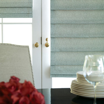 Hunter Douglas Design Studio™ Roman Shades and Window Shadings