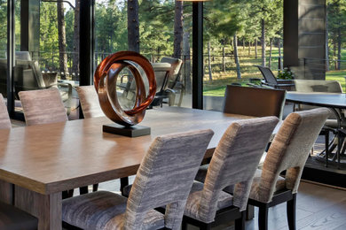 Inspiration for a dining room remodel in Phoenix