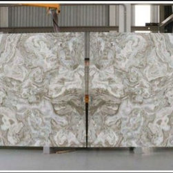 Avalanche Marble Bookmatched - Kitchen Countertops