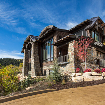 Luxury Mountain Home Exterior