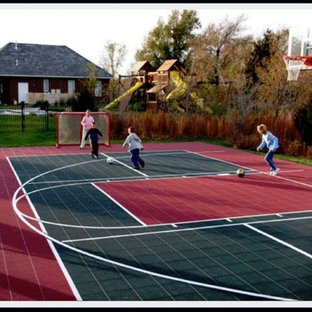 他の地域のおしゃれなホームジムの写真