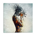 "Deliberation" by Mario Sanchez Nevado, Giclee Canvas Print, 40"x40"