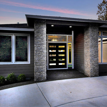 Front Entry at Dusk - The Turtledove - ADA Super Ranch
