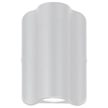 Cove Large Up/Downlight Outdoor LED Wall Sconce NSH-4101W-WHTE - Matte White
