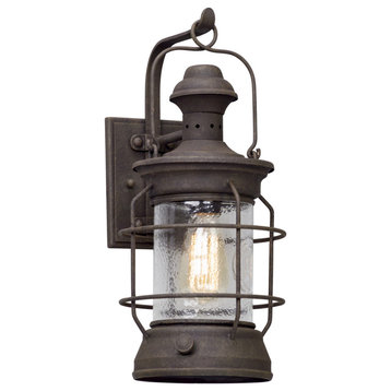 Atkins 1-Light Wall Lantern, Centennial Rust
