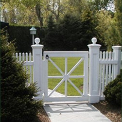Recessed Panel Walk Gate - Outdoor Products