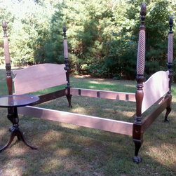 Antique poster bed resized and refinished - Furniture